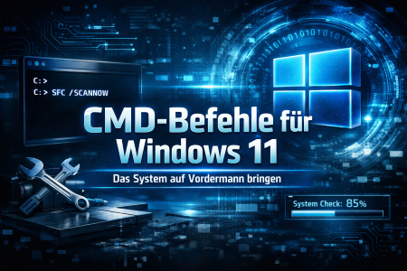 CMD-Befehle für Windows 11 – So bringst du dein System wieder auf Vordermann