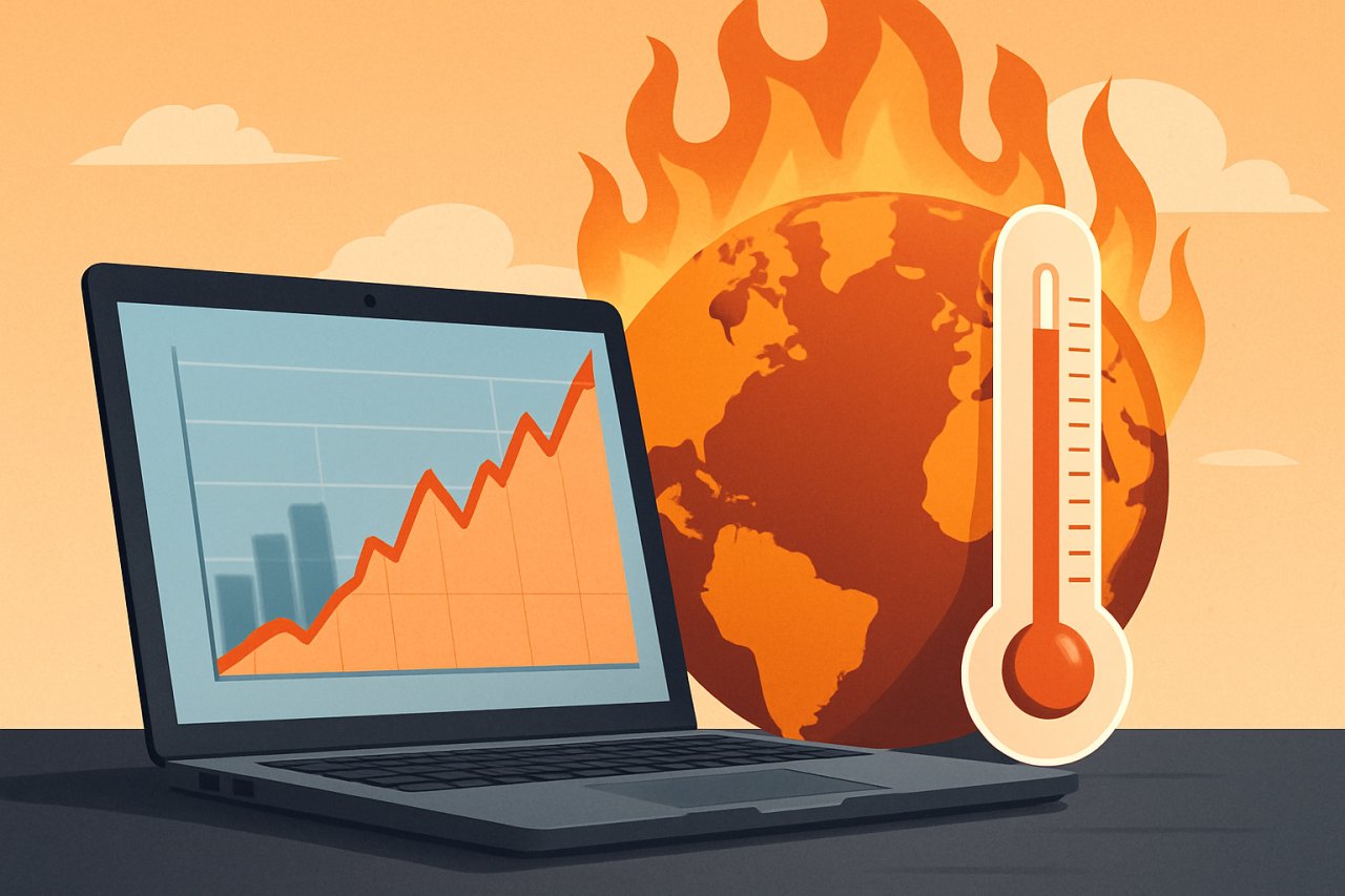 Klimadaten: August 2026 auf Rekordniveau