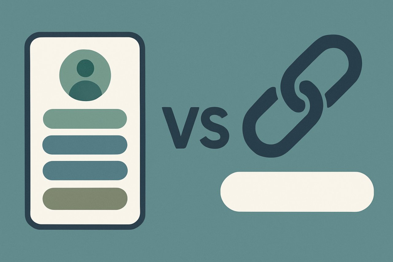 Bio-Link-Seite vs. einzelner Link: Was bringt mehr?