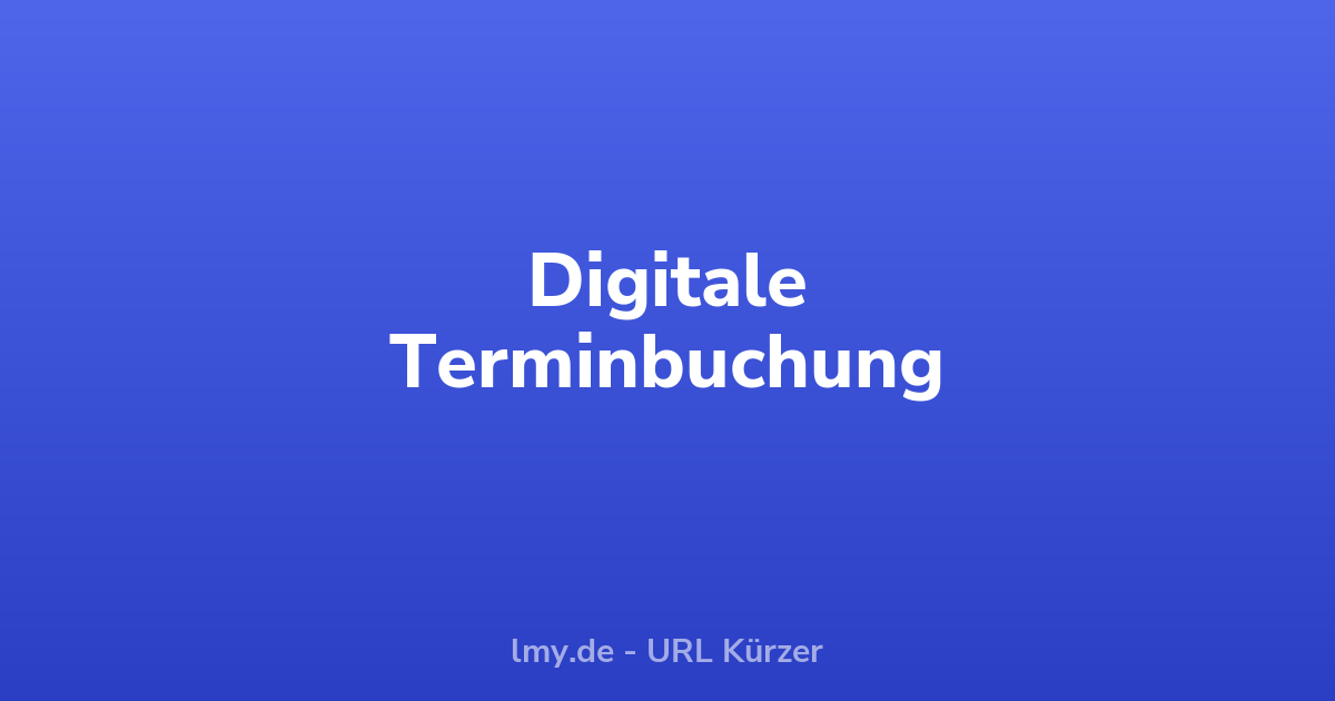 Digitale Terminbuchung: Warum der Trend bleibt