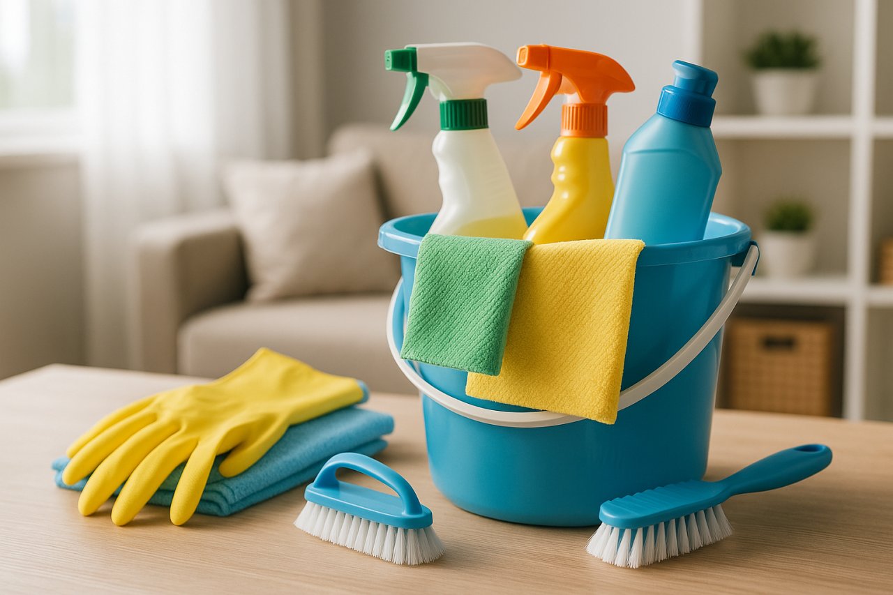 Frühjahrsputz: Schritt für Schritt zum blitzblanken Zuhause