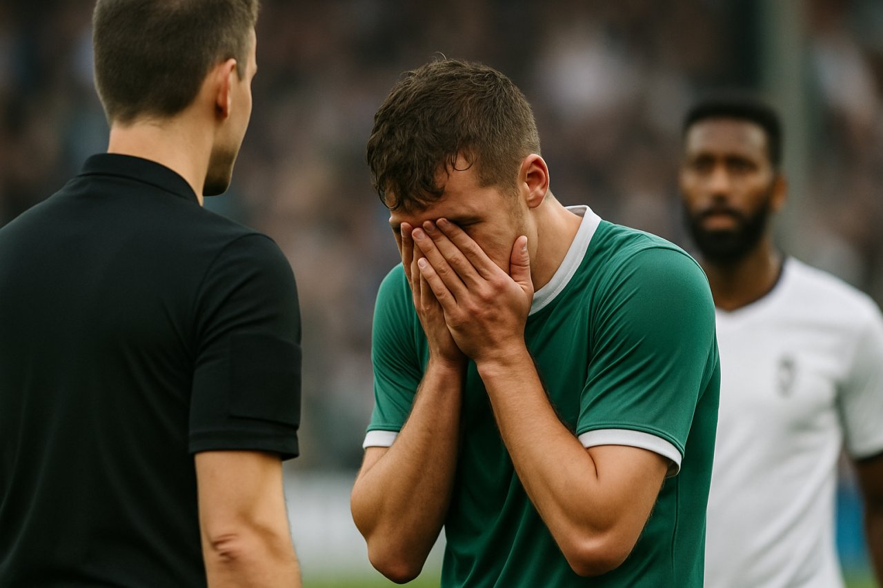 Fußball: Betroffenheit nach Vorfall um Spieler Karetsas