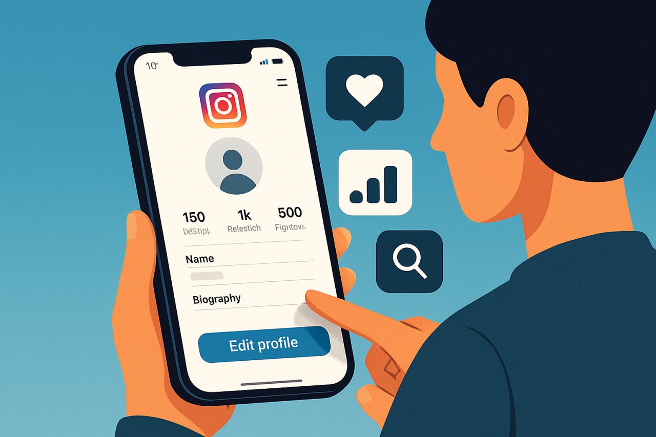 Instagram-Bio optimieren: Der erste Eindruck zählt