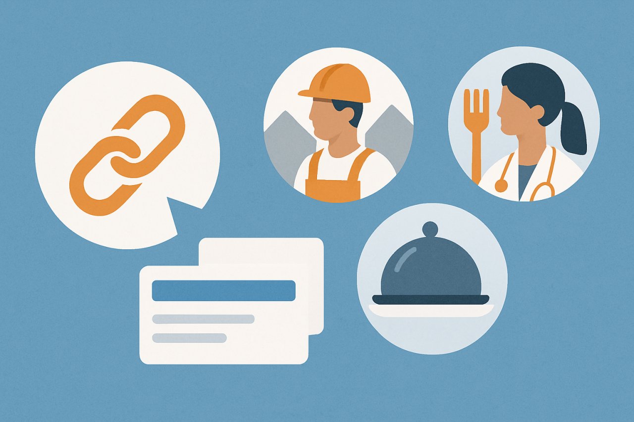 Kurzlinks für lokale Betriebe: Handwerk, Gastronomie & Praxen