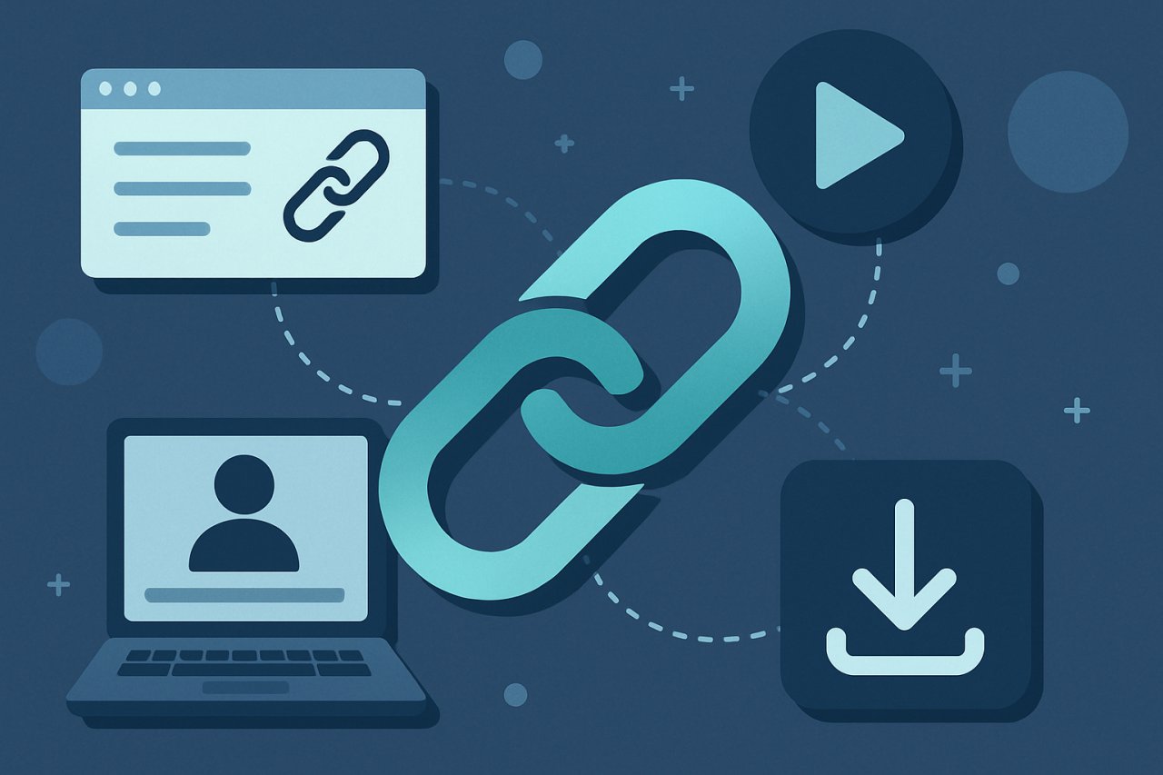 Kurzlinks für Online-Kurse und Downloads