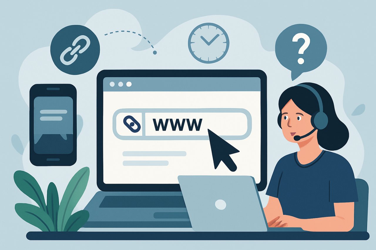 Kurzlinks im Kundensupport
