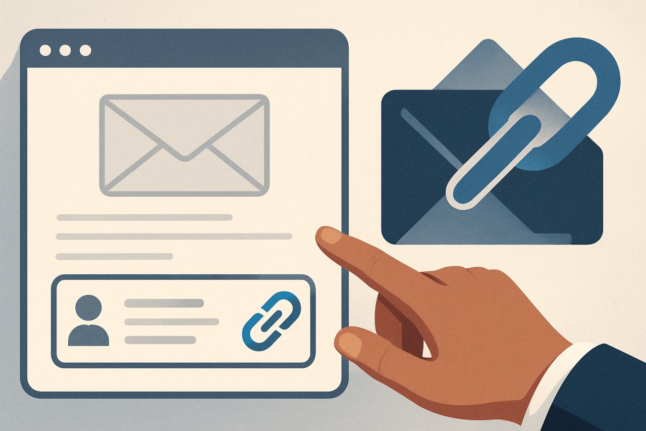 Kurzlinks in der E-Mail-Signatur