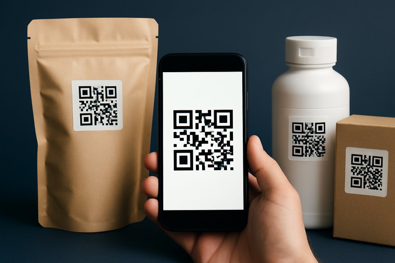 QR-Code auf Verpackungen und Produkten