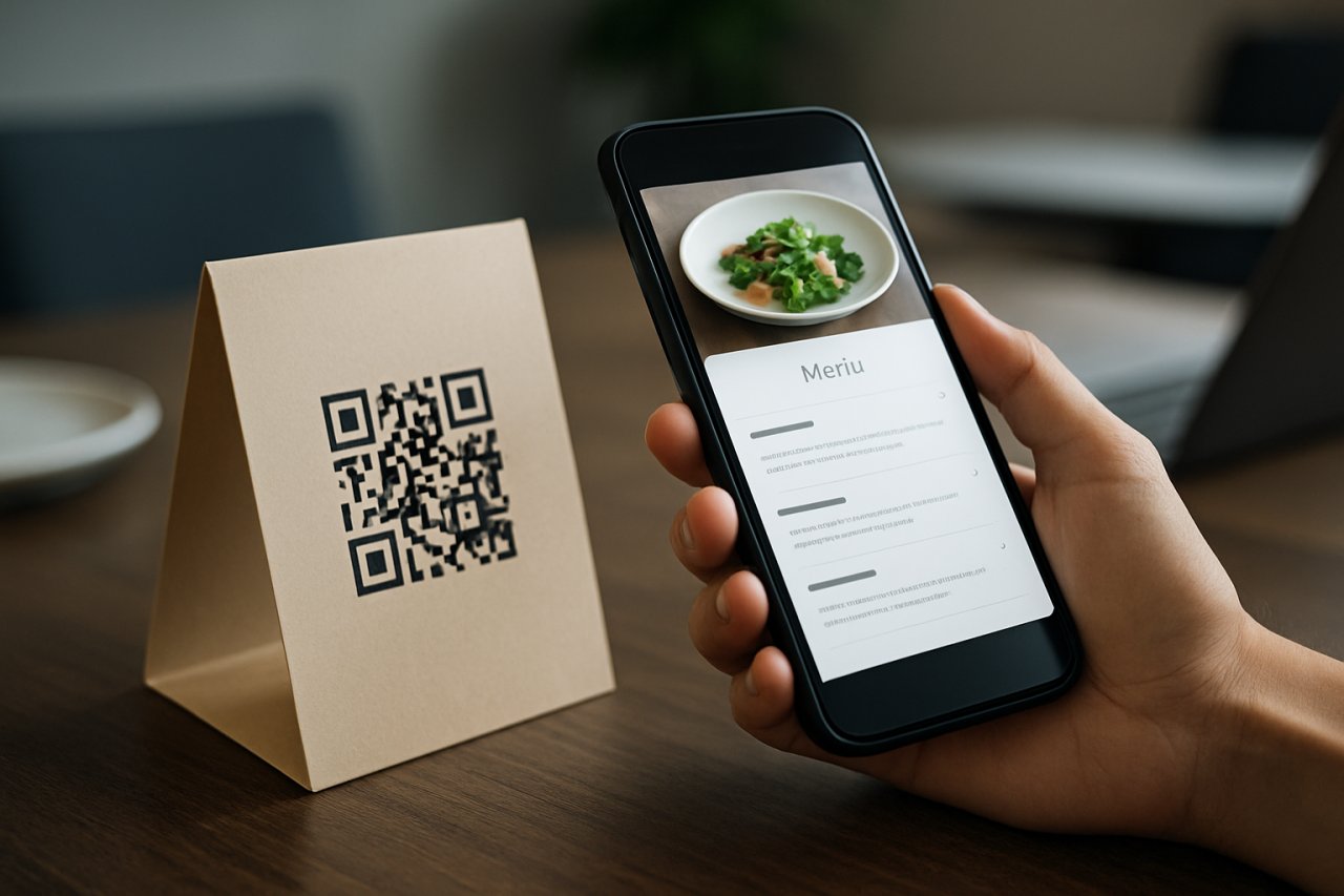 Digitale Speisekarte per QR-Code: So geht es