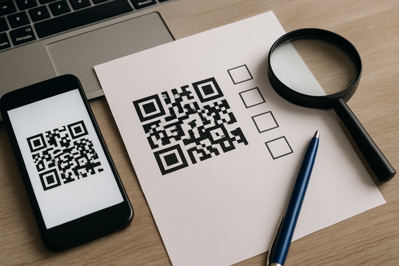 QR-Code testen: Die Checkliste vor dem Druck