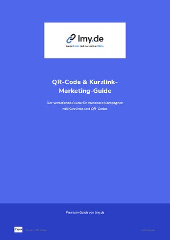 QR code & short link marketing guide